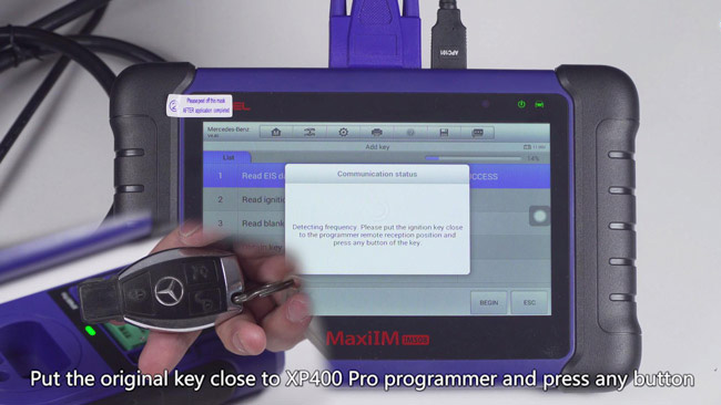 How-to-Use-Autel-IM508-&-XP400-Pro-to-Add-New-Mercedes-Benz-Key-7