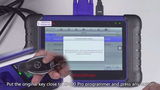 How-to-Use-Autel-IM508-&-XP400-Pro-to-Add-New-Mercedes-Benz-Key-10