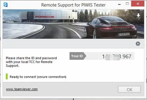 How-to-open-Porsche-Piwis-3-Remote-access-teamviewer-1