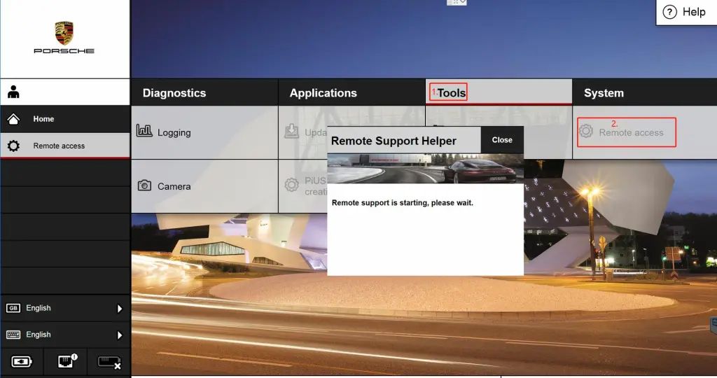 How-to-open-Porsche-Piwis-3-Remote-access-teamviewer-4